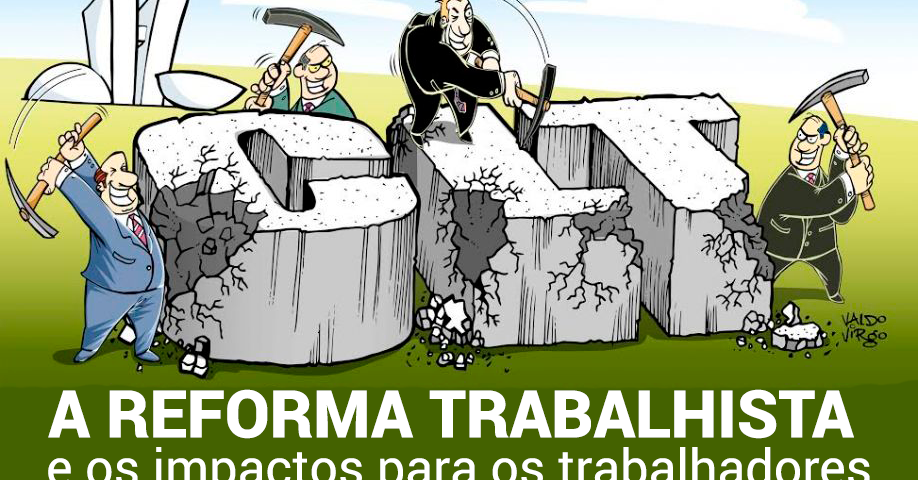 Atividade de formação no Dieese sobre os efeitos da reforma