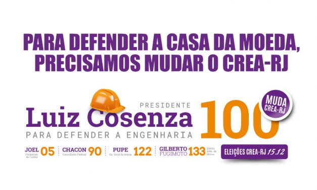 Eleições no CREA e a defesa da CMB!