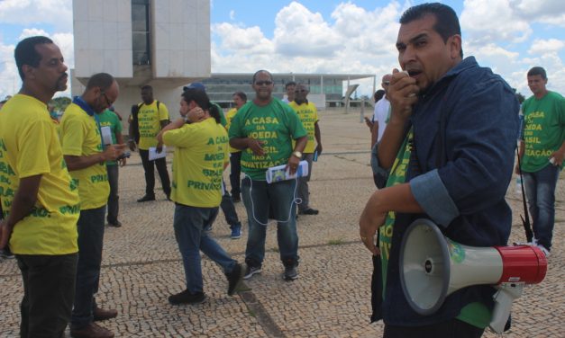 Frente Parlamentar em Defesa da Casa da Moeda, em Brasília