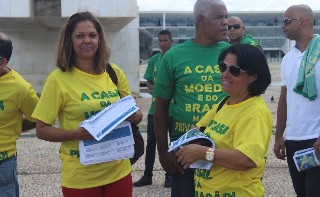 Frente Parlamentar em Defesa da Casa da Moeda, em Brasília