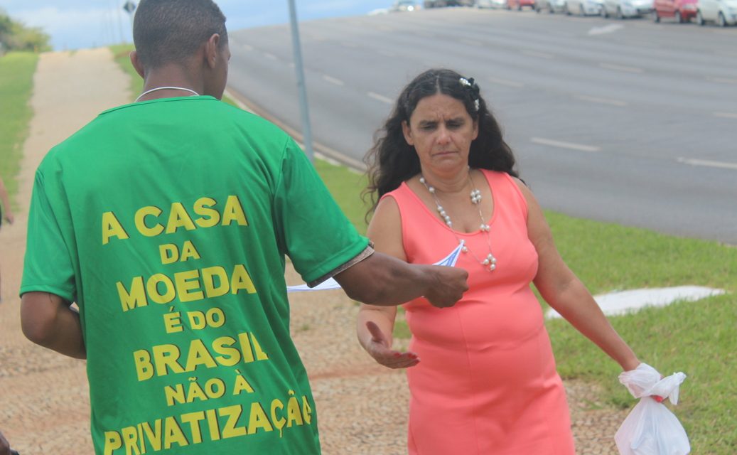 Frente Parlamentar em Defesa da Casa da Moeda, em Brasília