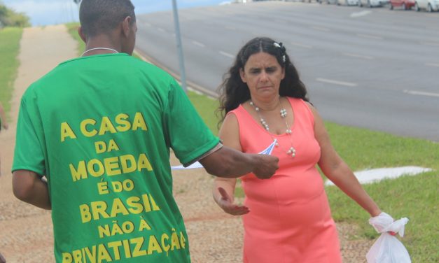 Frente Parlamentar em Defesa da Casa da Moeda, em Brasília