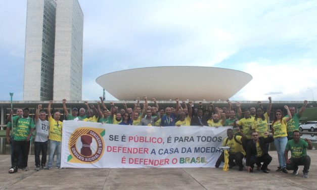 Frente Parlamentar em Defesa da Casa da Moeda, em Brasília