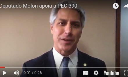 Deputado Molon (PSB-RJ) apoia a campanha pela aprovação da PEC 390