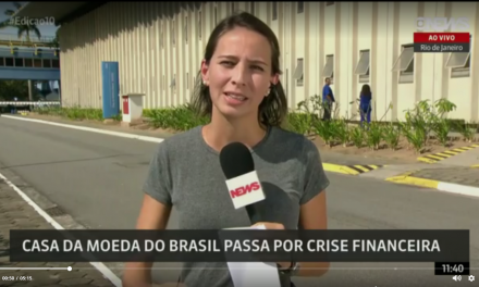 Prejuízos da Casa da Moeda causados pelo BC são tema de reportagem