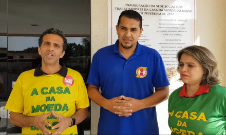 Candidato a deputado federal José Maria Rangel visita o sindicato dos Moedeiros