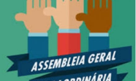 EDITAL DE CONVOCAÇÃO ASSEMBLEIA GERAL EXTRAORDINÁRIA dia 26/02/19