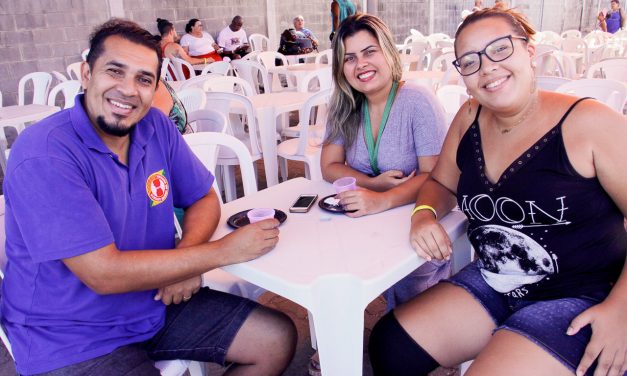 Encontro de amigos na Festa dos Aposentados de 2019 (fotos)