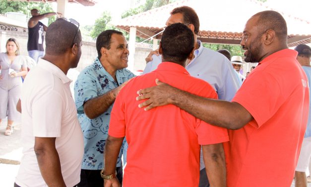 Encontro de amigos na Festa dos Aposentados de 2019 (fotos)