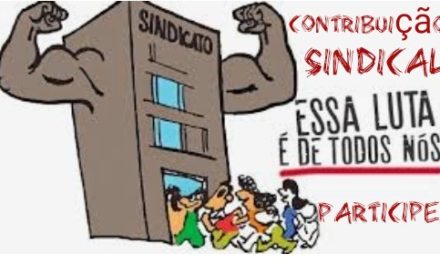 Campanha de contribuição sindical, participe!