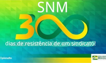 Diretoria do SNM na resistência contra o fim do monopólio e o processo de privatização