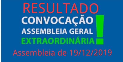 Resultado da Assembleia sobre escala de serviço