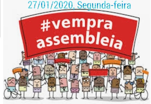 EDITAL DE CONVOCAÇÃO  ASSEMBLEIA GERAL EXTRAORDINÁRIAPARA O DIA 27/01/2020