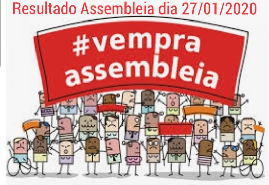 RESULTADO DA ASSEMBLEIA GERAL EXTRAORDINÁRIA DO DIA 27/01/2020