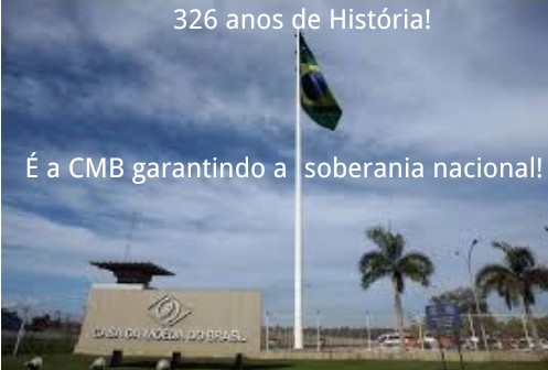 A CASA DA MOEDA FAZ 326 ANOS