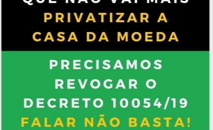 Bolsonaro: Casa da moeda uma Questão ESTRATÉGica