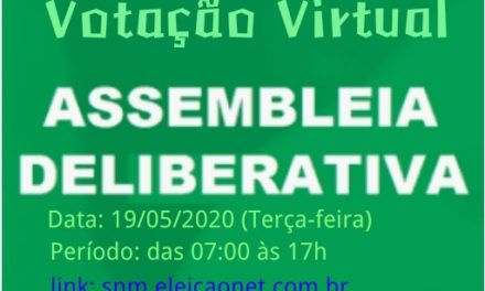 EDITAL DE CONVOCAÇÃO ASSEMBLEIA GERAL EXTRAORDINÁRIA – deliberação da proposta de acordo coletivo de trabalho bianual – 2019/2020