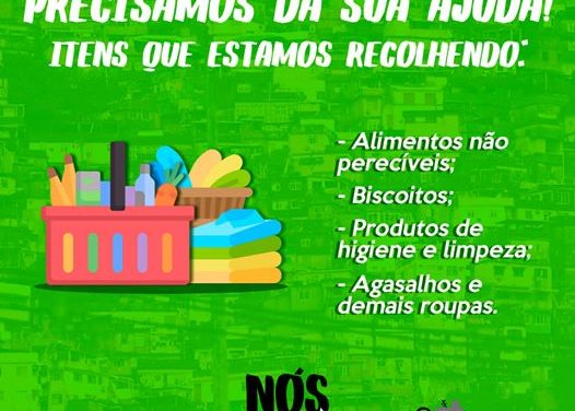 SNM PARTICIPA DA CAMPANHA “NÓS POR NÓS” UMA INICIATIVA DO LEVANTE POPULAR DA JUVENTUDE